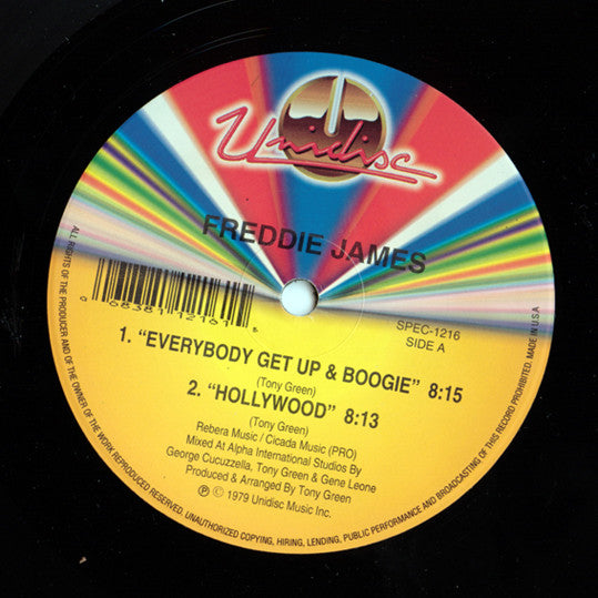 Freddie James - Get up and boogie (12" Maxi Single)