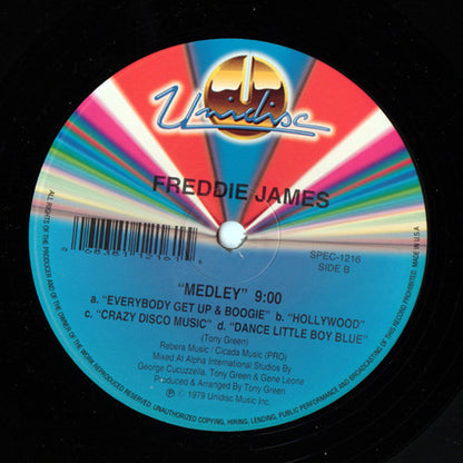 Freddie James - Get up and boogie (12" Maxi Single)