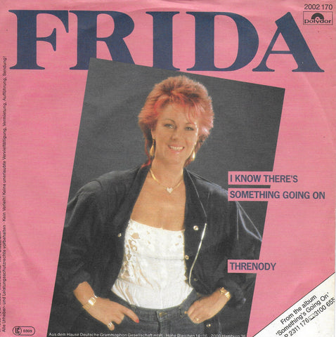 Frida - I know there's something going on (Duitse uitgave)