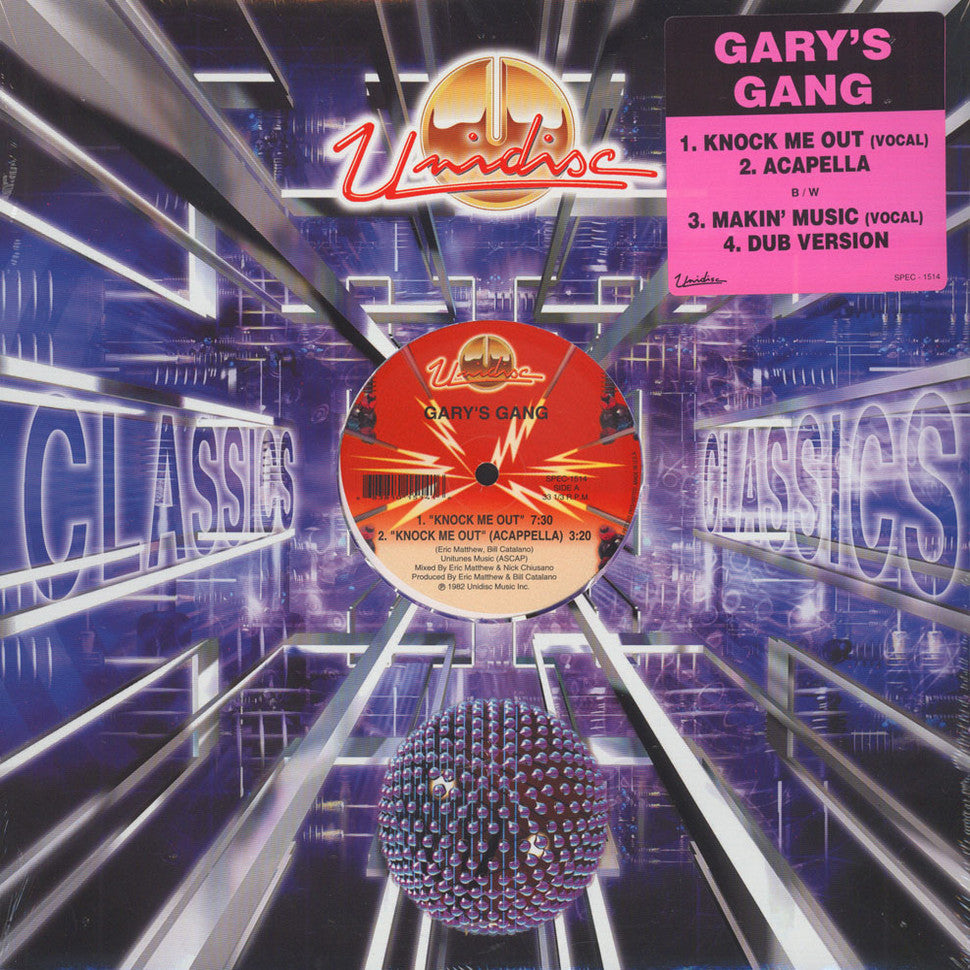 Gary's Gang - Knock me out (12" Maxi Single)