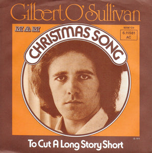 Gilbert O'Sullivan - Christmas song (Duitse uitgave)