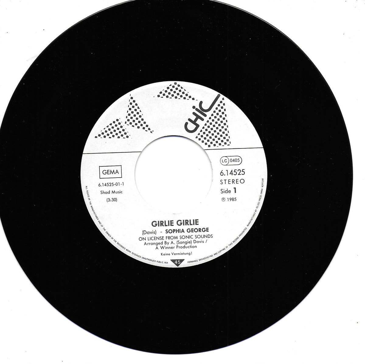 Sophia George - Girlie girlie (Duitse uitgave)