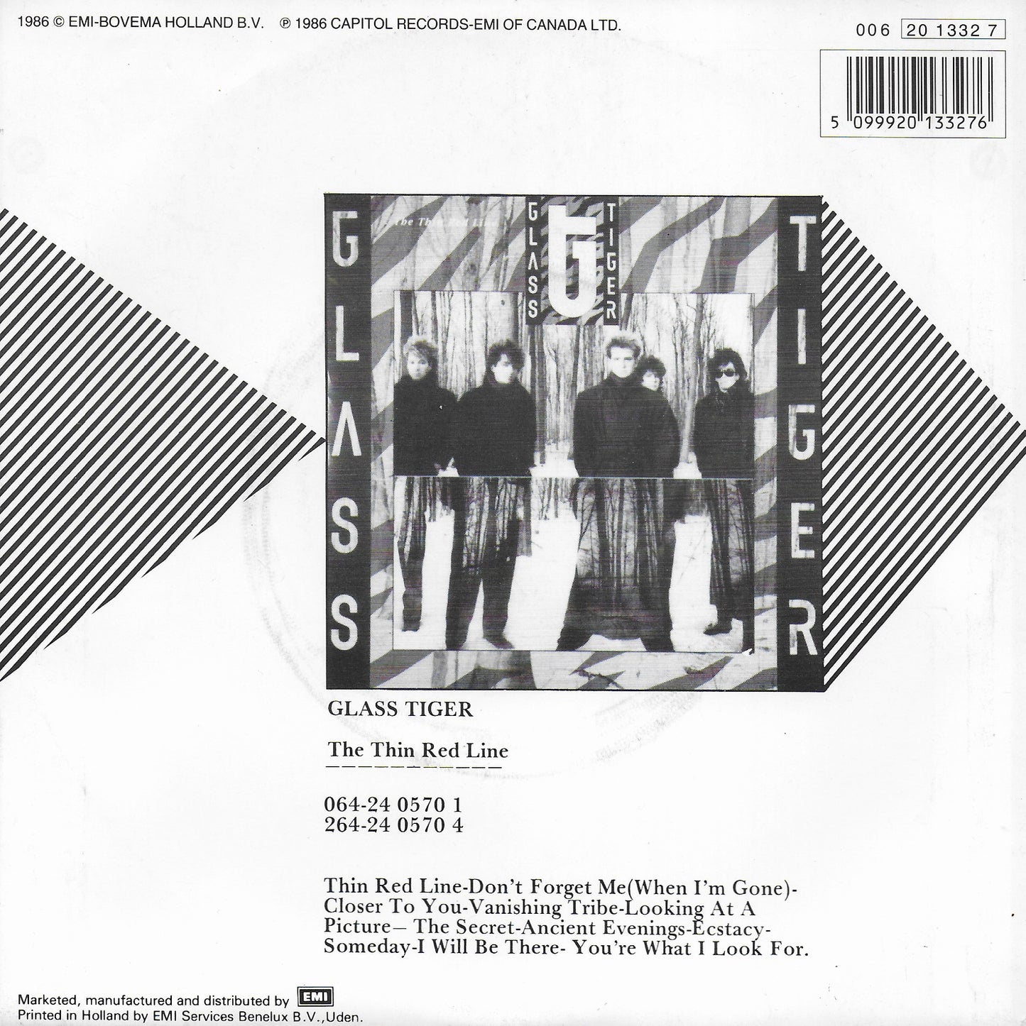 Glass Tiger - Thin red line