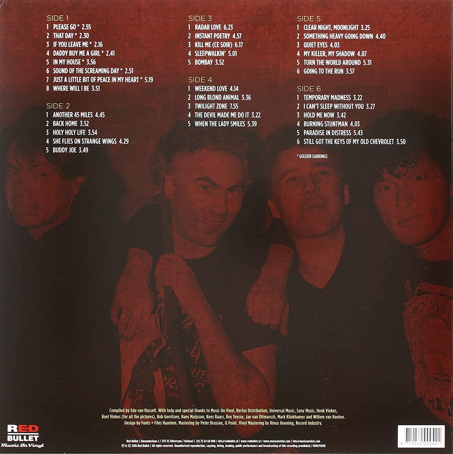 Golden Earring - 50 Years Anniversary Album (3LP)