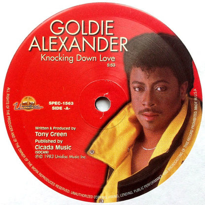 Goldie Alexander - Knocking down love / Show you my love (12" Maxi Single)