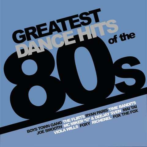 Various - Greatest Dance Hits Of The 80s (Transparent blue vinyl) (LP)