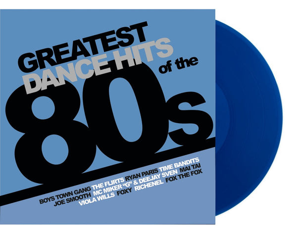 Various - Greatest Dance Hits Of The 80s (Transparent blue vinyl) (LP)