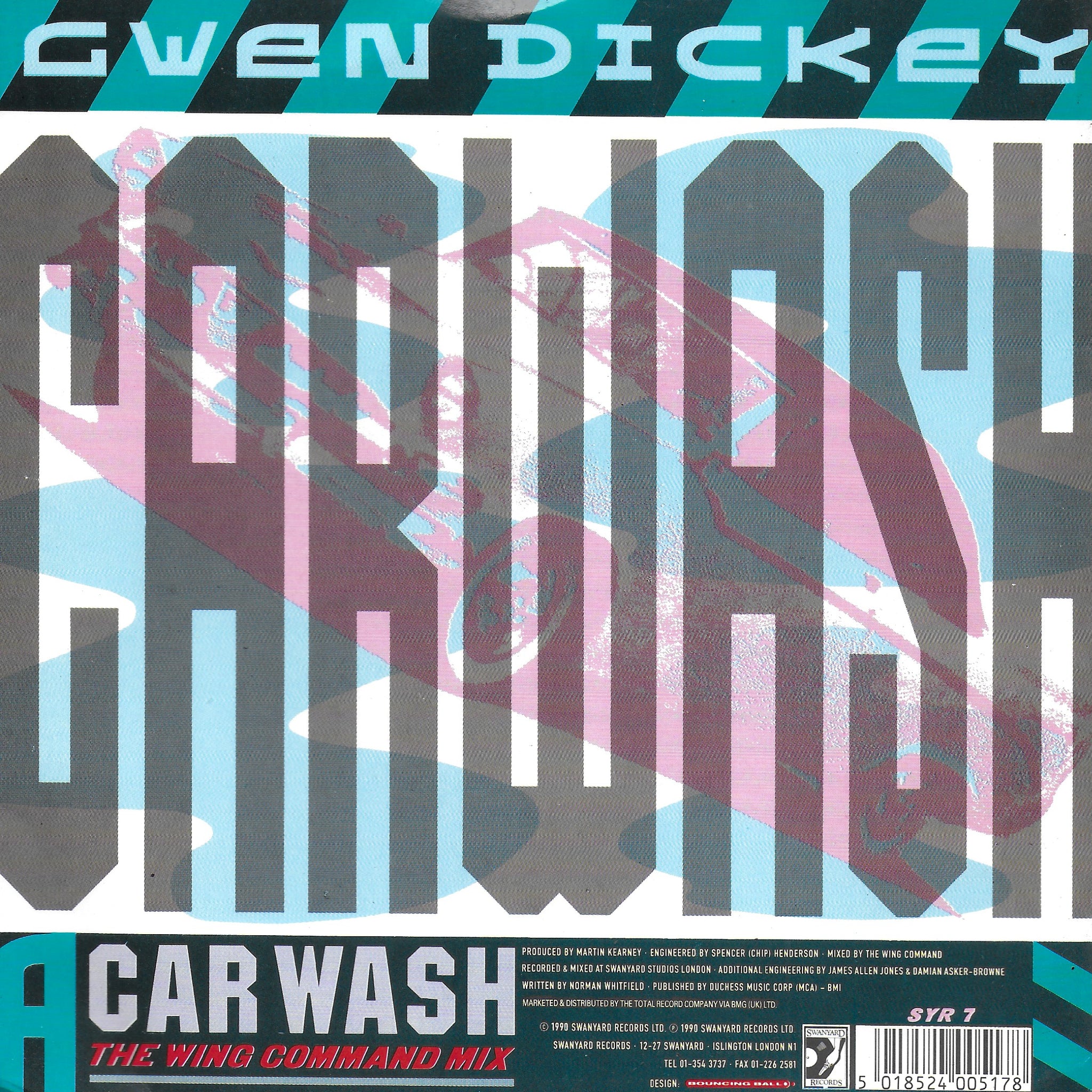 Gwen Dickey - Car wash / Wishing on a star (Engelse uitgave)