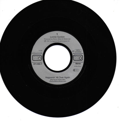 Lonnie Gordon - Happenin' all over again (Duitse uitgave)