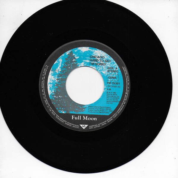 Chicago - Hard to say i'm sorry (Duitse uitgave)