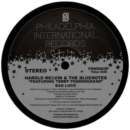 Harold Melvin & The Blue Notes feat. Teddy Pendergrass - Don't leave me this way / Bad luck (12" Maxi Single)