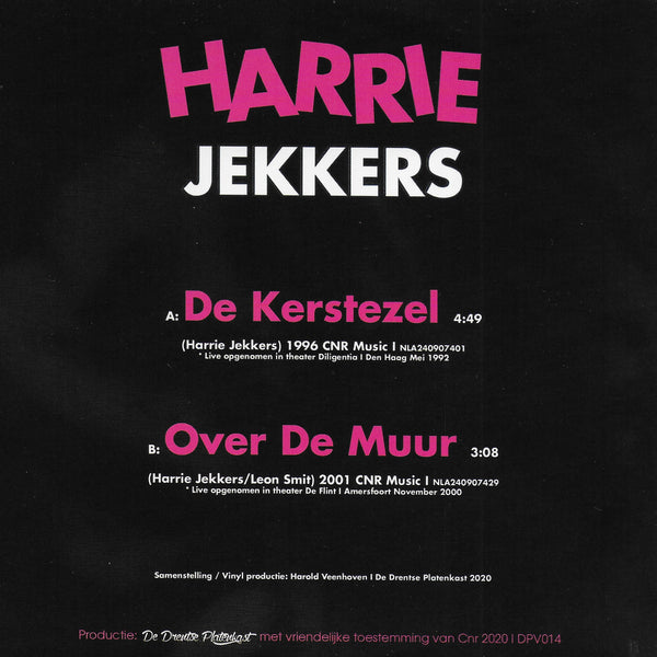 Harrie Jekkers - De Kerstezel / Over de muur (Limited edition)