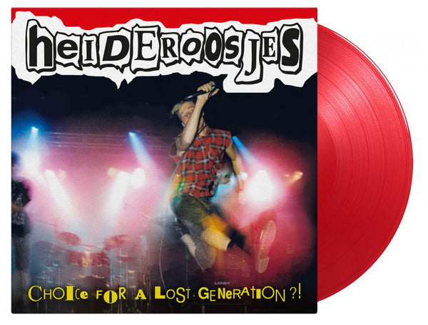 Heideroosjes - Choice For A Lost Generation?! (Limited edition, red transparent vinyl) (LP)