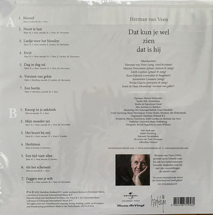 Herman Van Veen - Dat Kun Je Wel Zien Dat Is Hij (Limited edition, silver vinyl) (LP)