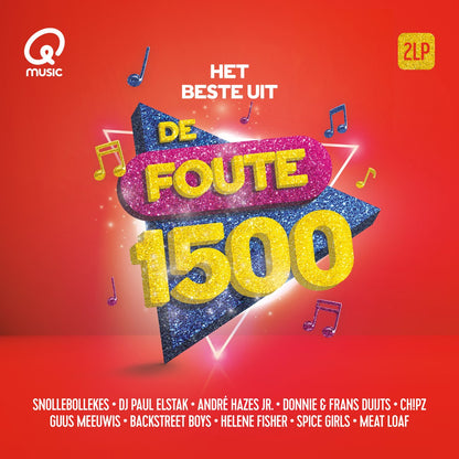 Various - QMusic: Het Beste Uit De Foute 1500 (2LP)
