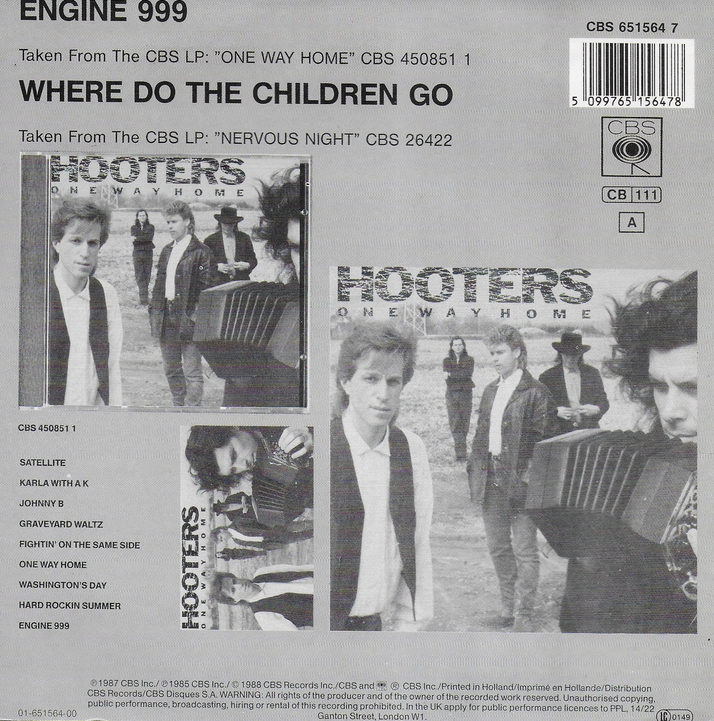 Hooters - Engine 999
