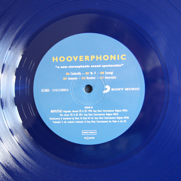 Hooverphonic - A New Stereophonic Sound Spectacular (Limited edition, transparent blue vinyl) (LP)