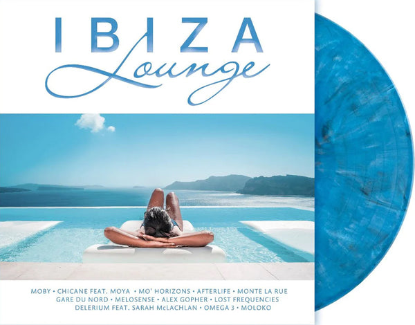 Various - Ibiza Lounge (Limited edition, cool blue vinyl) (LP)