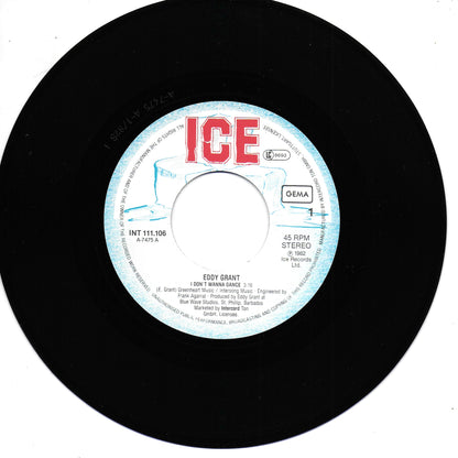 Eddy Grant - I don't wanna dance (Duitse uitgave)