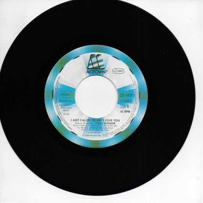 Stevie Wonder - I just called to say i love you (Duitse uitgave)