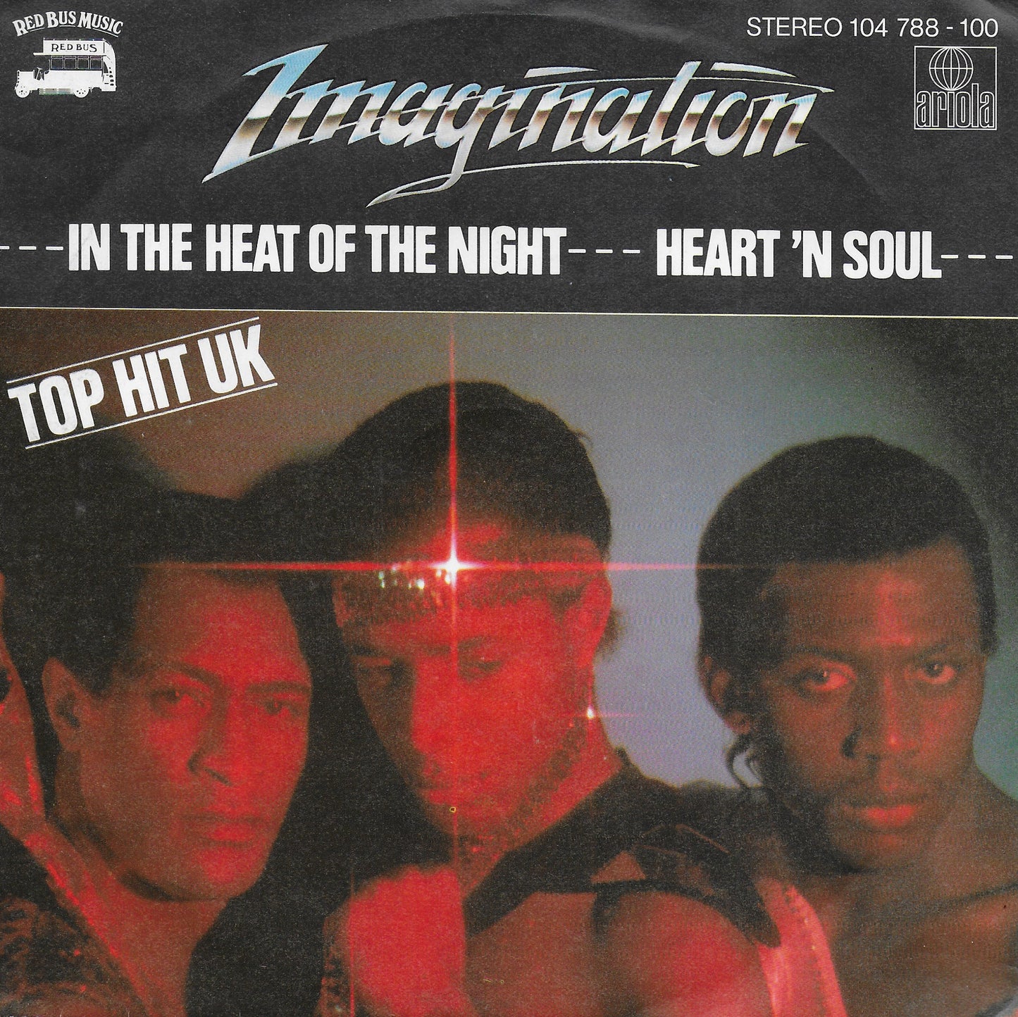 Imagination - In the heat of the night (Duitse uitgave)