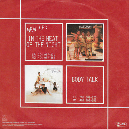 Imagination - In the heat of the night (Duitse uitgave)