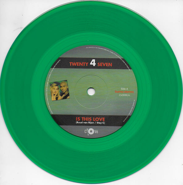 Twenty 4 Seven feat. Stay-C & Nance - Is it love / Take me away (Limited edition, green vinyl)