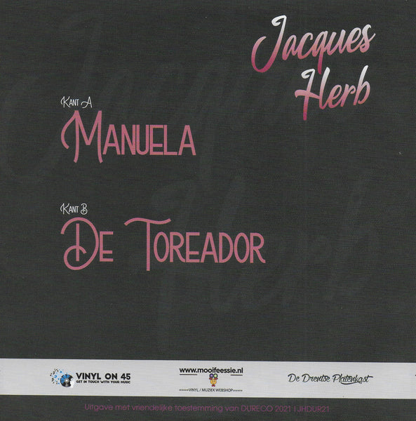 Jacques Herb - Manuela (50th Anniversary) (Limited edition, purple vinyl)
