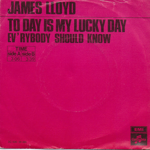 James Lloyd - To day is my lucky day