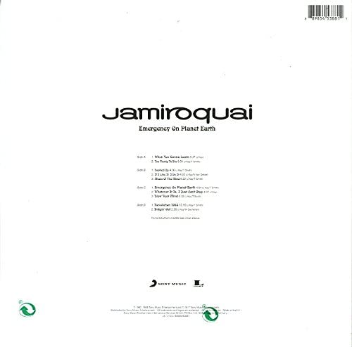 Jamiroquai - Emergency On Planet Earth (Limited edition, clear vinyl) (2LP)