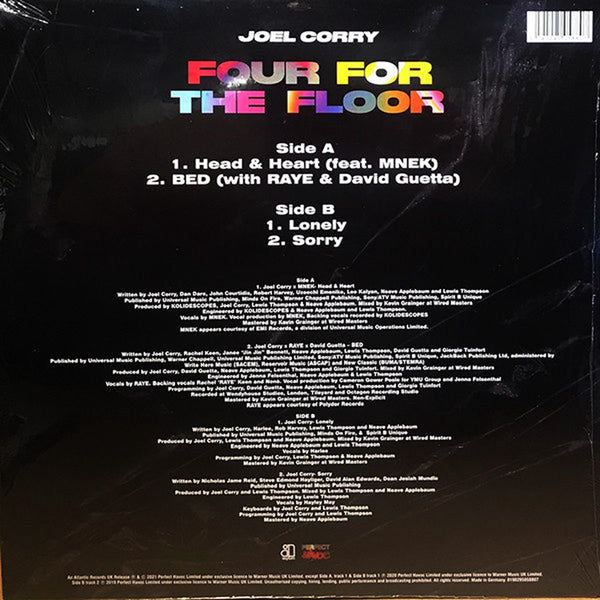 Joel Corry - Four for the floor EP (12" Maxi Single)