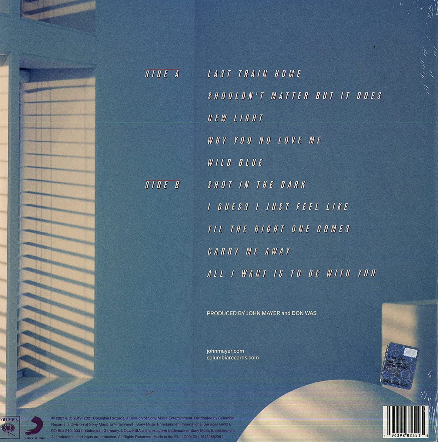John Mayer - Sob Rock (LP)
