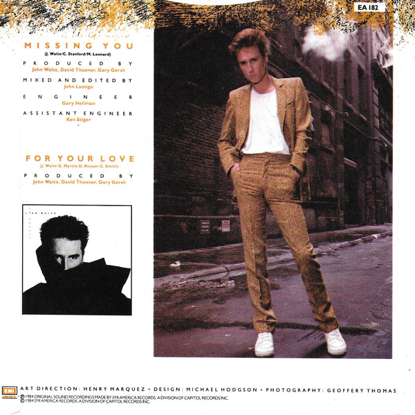 John Waite - Missing you (Engelse uitgave)