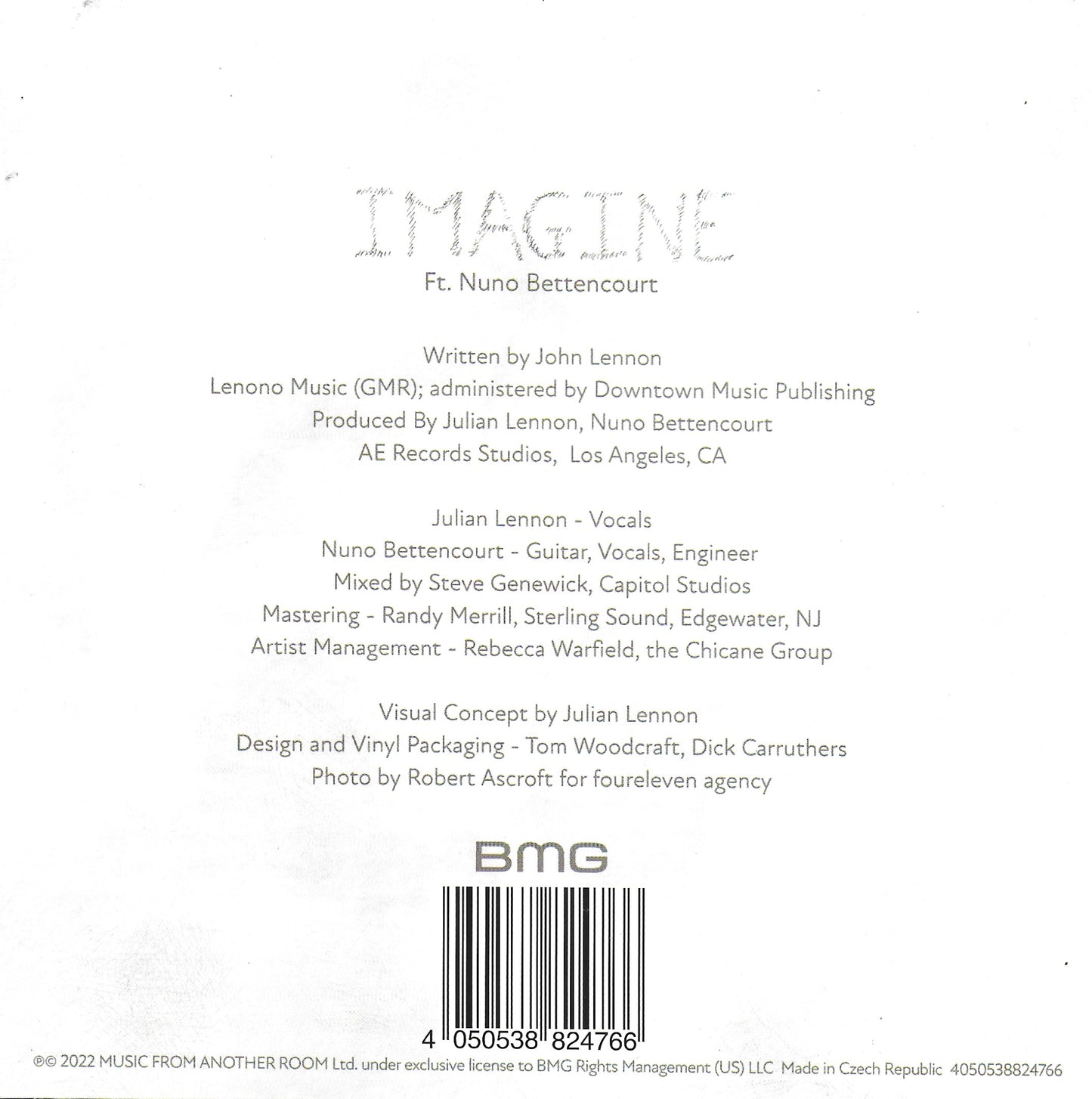 Julian Lennon feat. Nuno Bettencourt - Imagine (Limited edition, white vinyl)