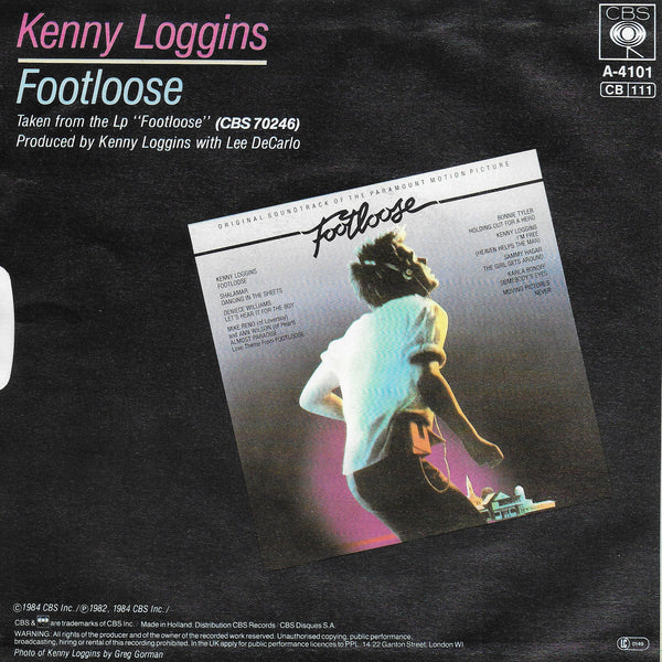 Kenny Loggins - Footloose (Duitse uitgave)