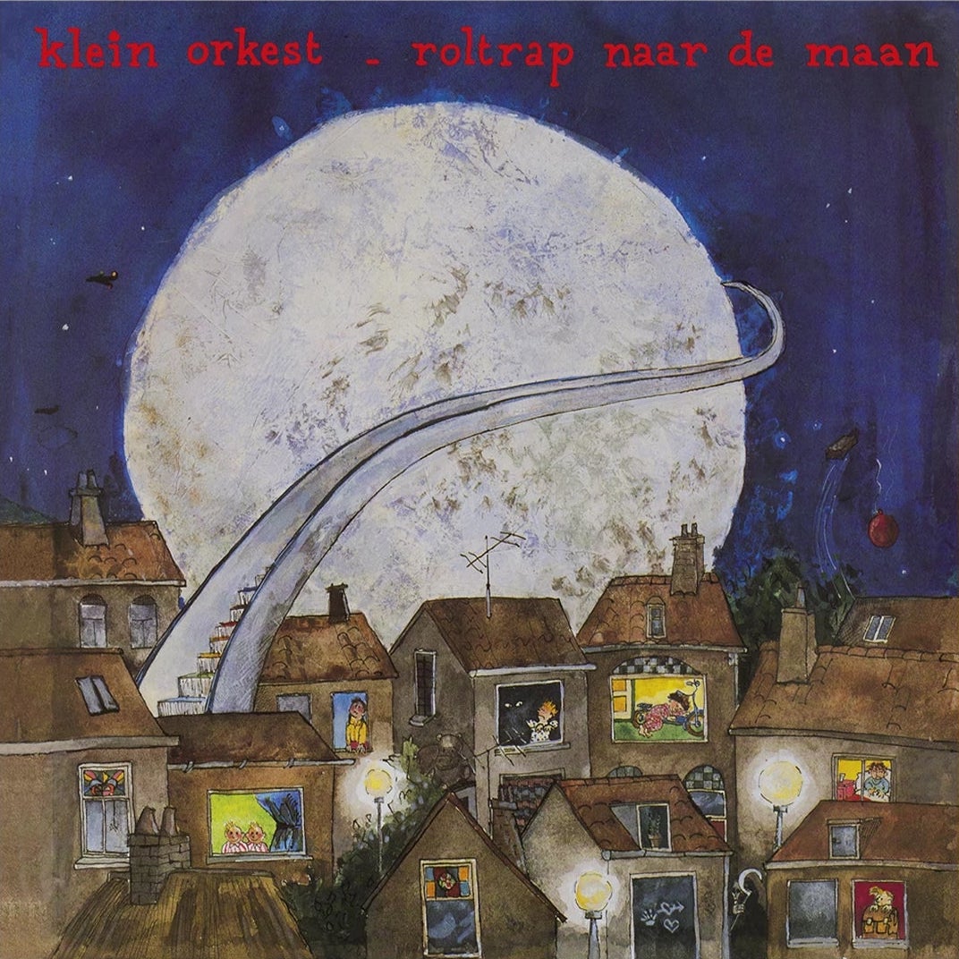 Klein Orkest - Roltrap Naar De Maan (Limited edition, yellow vinyl) (LP)