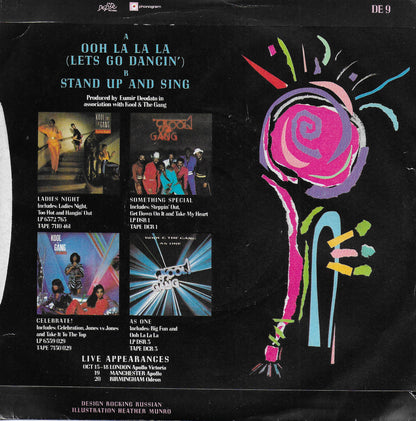 Kool & the Gang - Ooh la la la (let's go dancin') (Engelse uitgave)