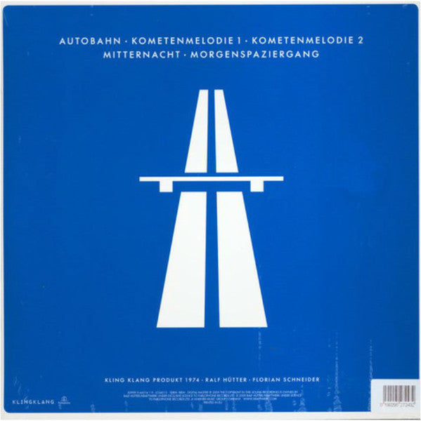 Kraftwerk - Autobahn (Limited edition, blue vinyl) (LP)