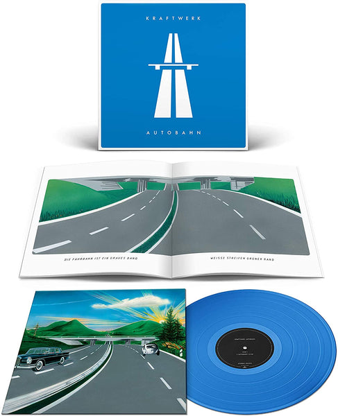 Kraftwerk - Autobahn (Limited edition, blue vinyl) (LP)