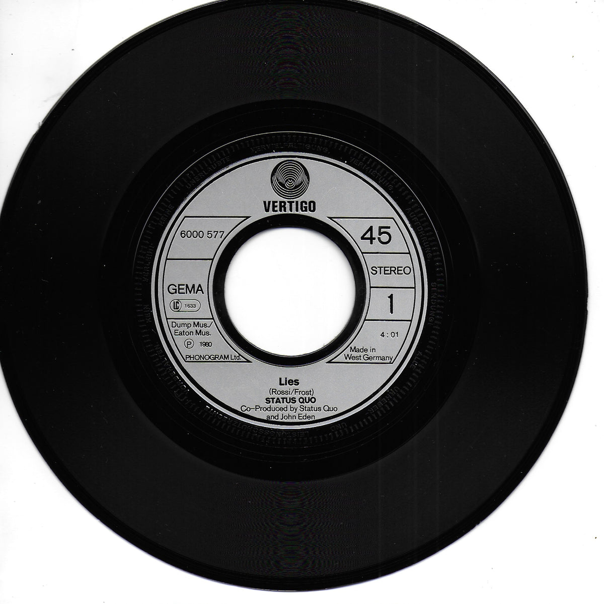 Status Quo - Lies (Duitse uitgave)