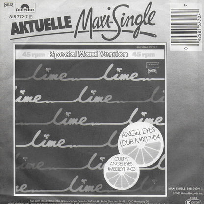 Lime - Angel eyes (Duitse uitgave)