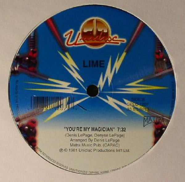 Lime - Babe, we're gonna love tonight / You're my magician (12" Maxi Single)