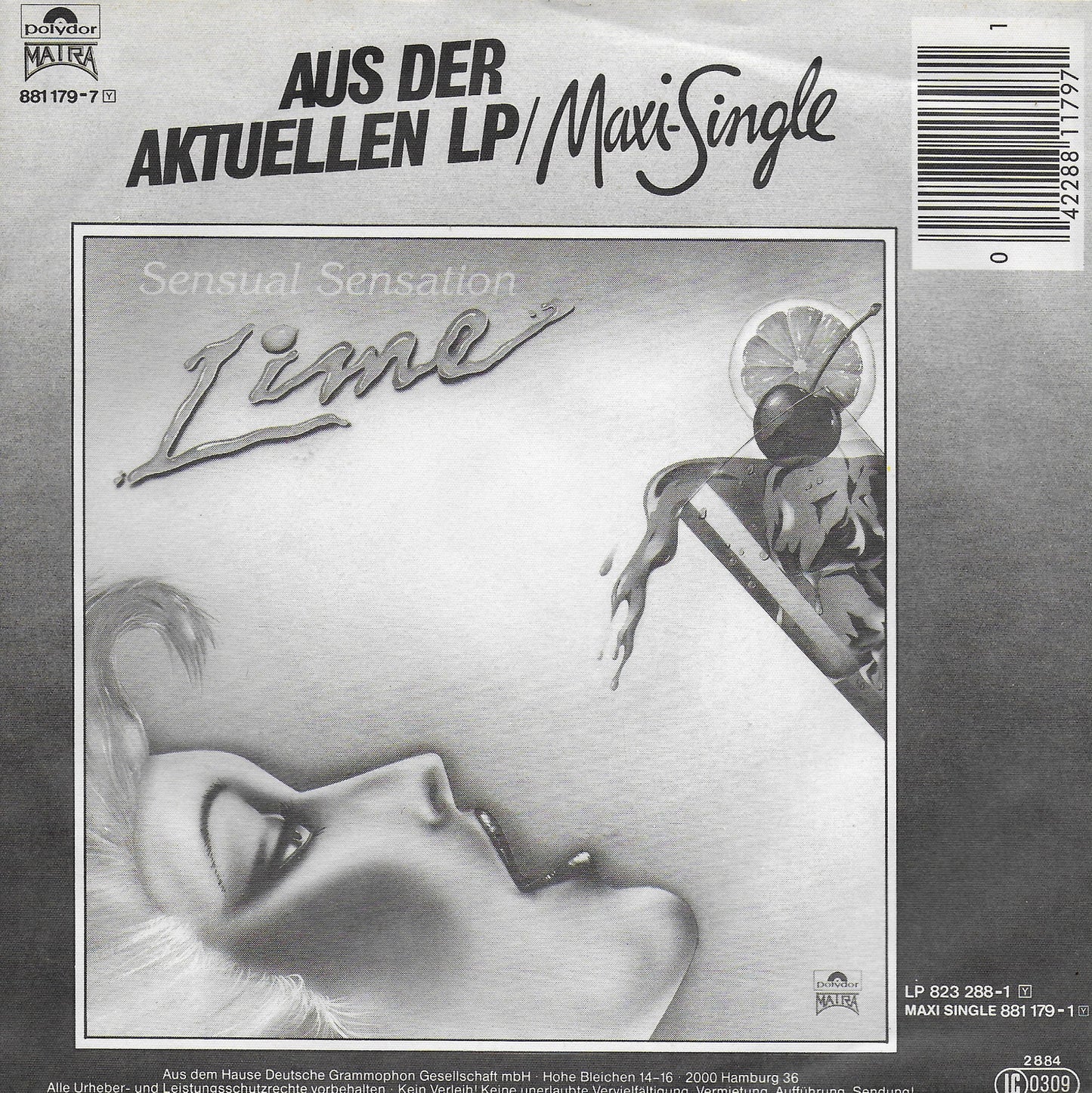 Lime - I don't wanna lose you (Duitse uitgave)
