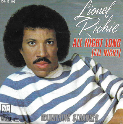 Lionel Richie - All night long (Duitse uitgave)
