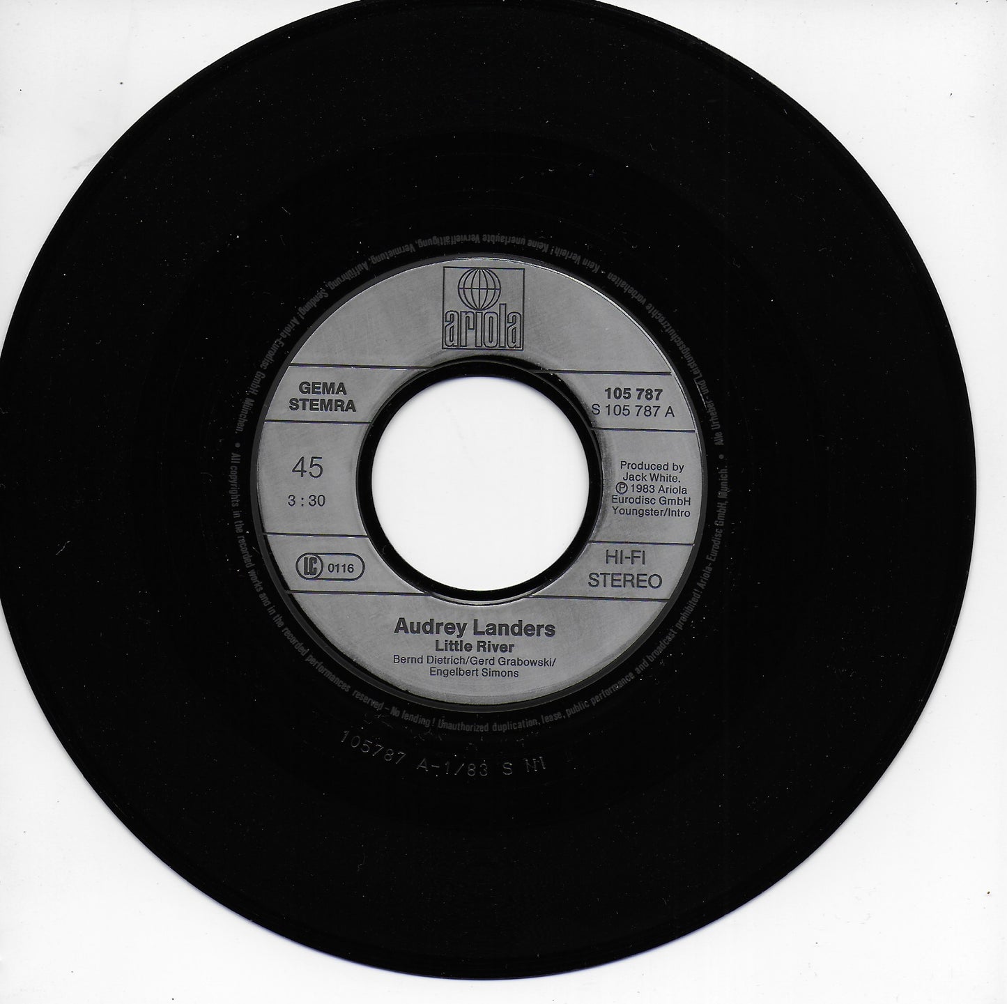 Audrey Landers - Little river