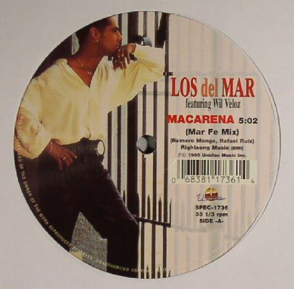 Los Del Mar feat. Wil Veloz - Macarena (12" Maxi Single)