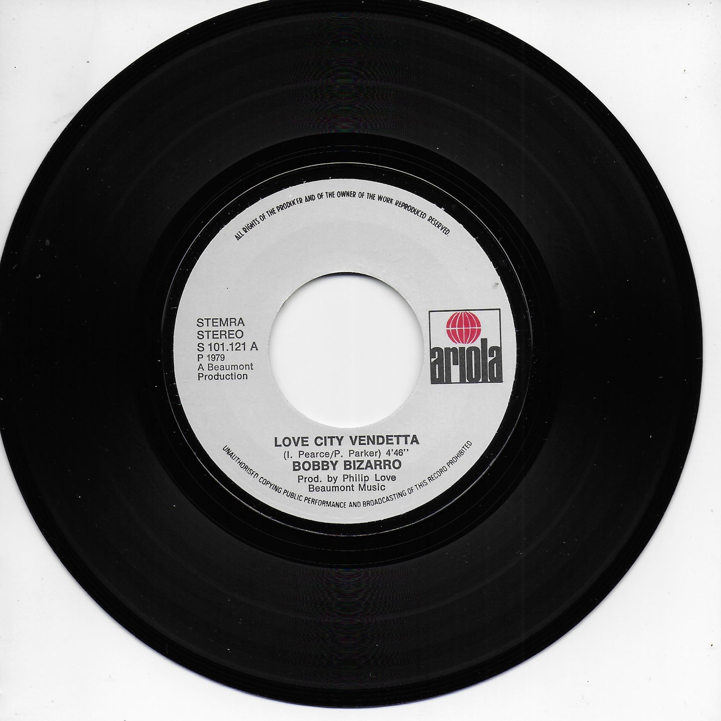 Bobby Bizarro - Love city vendetta