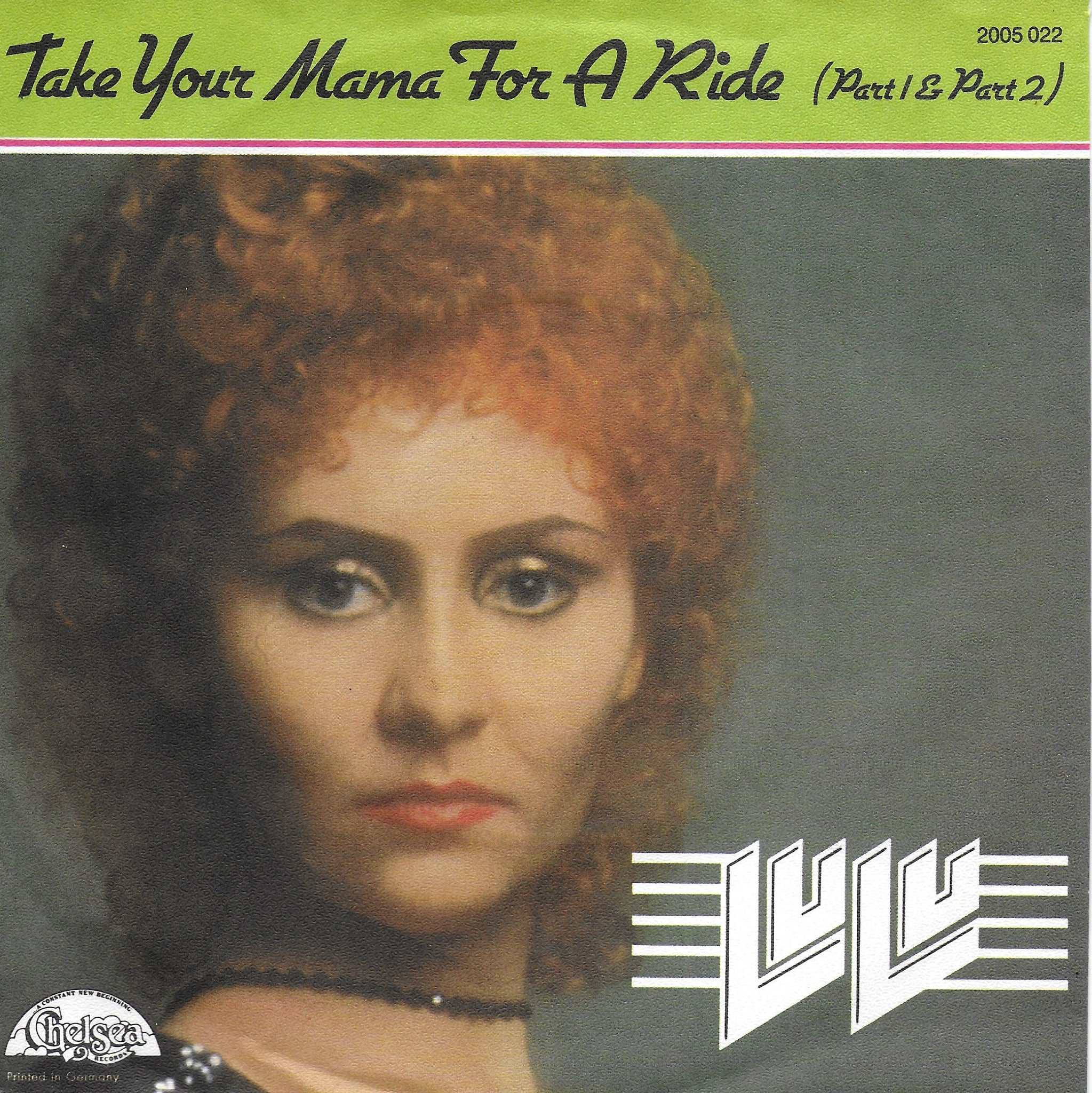Lulu - Take your mama for a ride (Duitse uitgave)