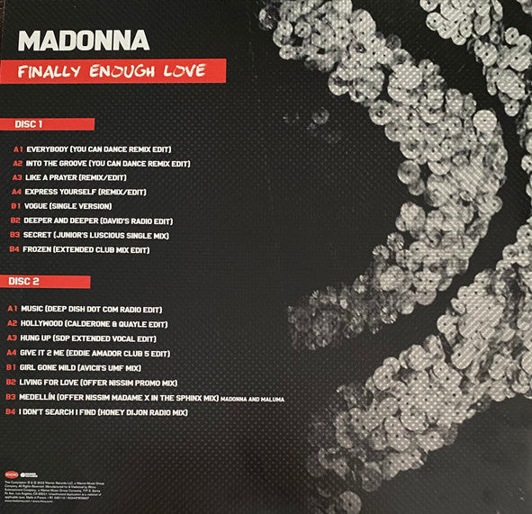 Madonna - Finally Enough Love! (#1's Remixed) (2LP)