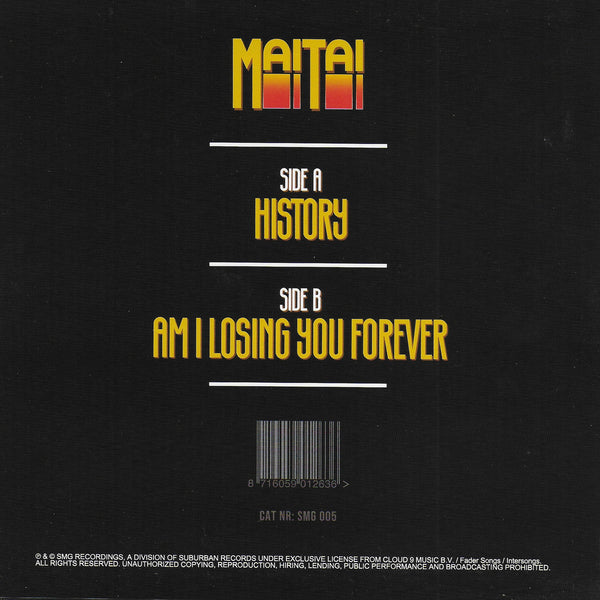 Mai Tai - History / Am i losing you forever (Limited edition, orange vinyl)